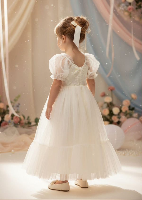 Victoria Ivory Tulle Sweetheart Gown - 
