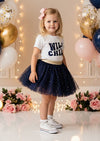 Wild Child Tee in Navy - 