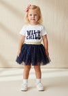 Wild Child Tee in Navy - 