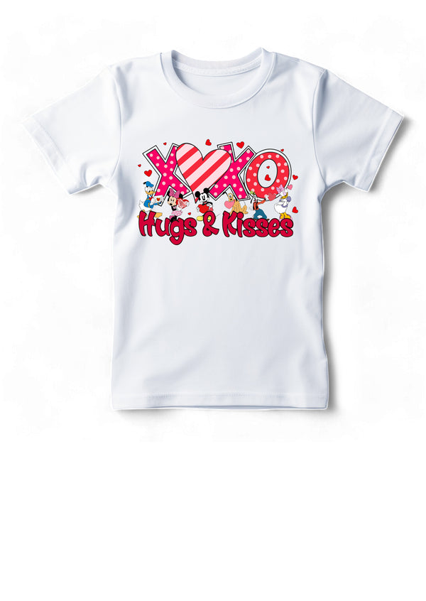 XOXO Minnie Hugs & Kisses Girls Tee