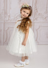 Girls White Dress, 1st Communion, Baptism Dress
