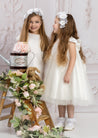 Girls White Dress, 1st Communion, Baptism Dress