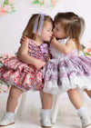 little girls wearing high end dresses 