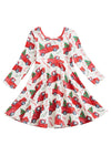 girls christmas twirl dress