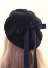 GIRLS - Scalloped Lace Paris Style French Beret - Hannah Rose Vintage Boutique