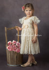 Toddler lace flower girl dresses