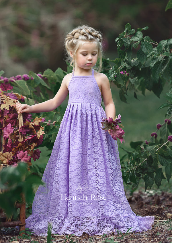 Women Chic Lavender Solid Gowns– Inddus.in