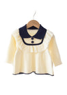 GIRLS - Lovely Fall Two Button Sweater - Hannah Rose Vintage Boutique