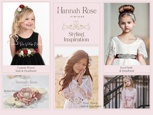 Pink Flower Girl Dress with Sleeves