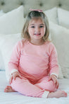 GIRLS - Mallory Pajamas Pink (SIizes 2-14) - Hannah Rose Vintage Boutique