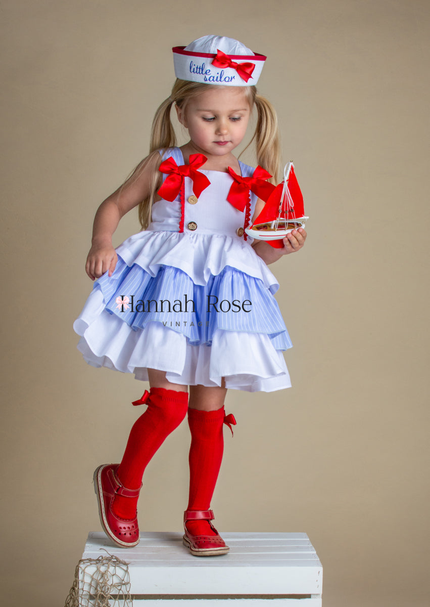 Girls sailor dress