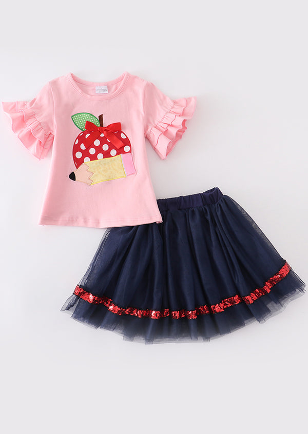 toddler girls skirt set