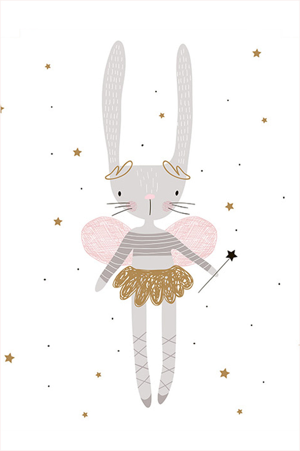 GIRLS - Ballerina Bunny Gift Card - Hannah Rose Vintage Boutique