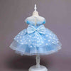 Blue Dot Birthday Party Special Occasion Dress - 