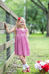 Classic Gingham Check Dress - 