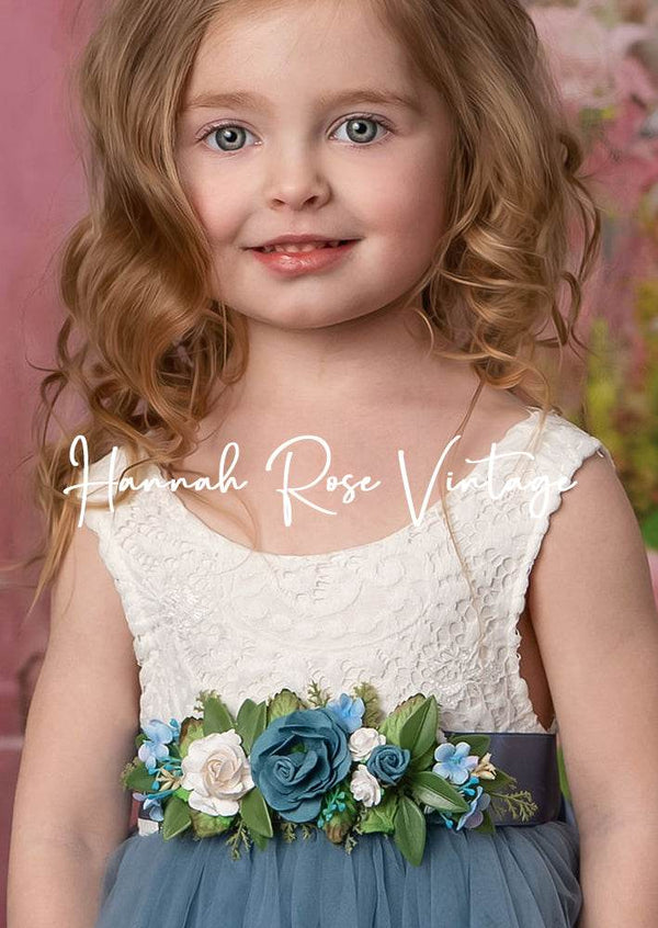 Custom Flower Sash - 