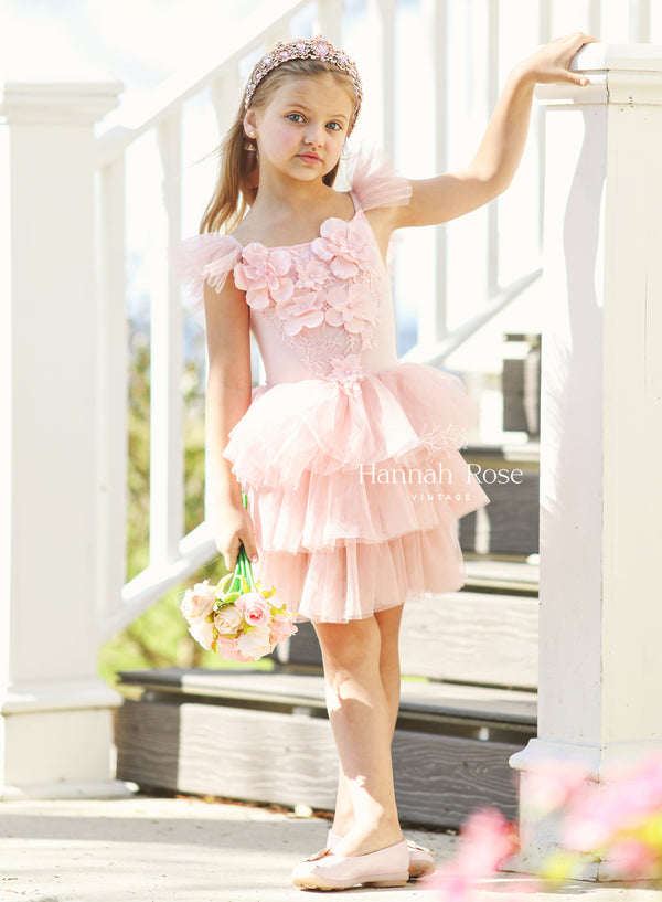 Buy Perkymoon Printed top with Tutu net Skirt Birthday Dress for Baby Girl  1 Year to 5 Year (1-Year) Pink at Amazon.in