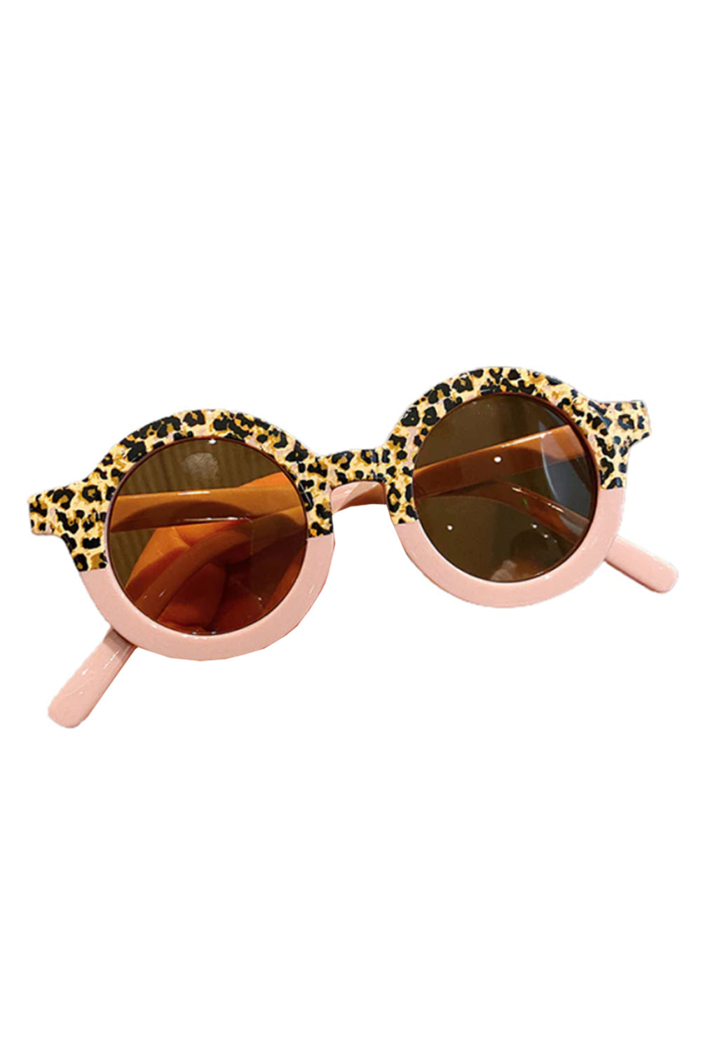 GIRLS - Kids Pink Leopard Sunglasses - Hannah Rose Vintage Boutique