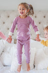 Long Sleeve Pajama in Dusty Lavender - 
