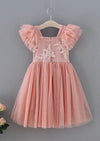 Marin Dusty Rose Girls Dress for Weddings - 