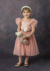 Marin Dusty Rose Girls Dress for Weddings - 
