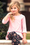 Navy Floral Leggings - 