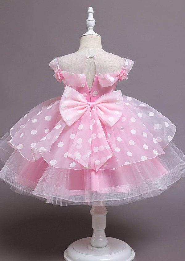 Pink Dot Birthday Party Special Occasion Dress - 