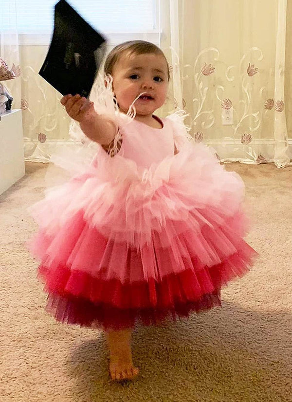 Pink Layer Cake Birthday Dress - 