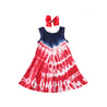 GIRLS - Americana Tie Dye Dress - Hannah Rose Vintage Boutique