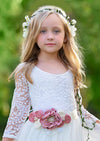 Trailing Flower Vine Headband - 