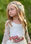 Trailing Flower Vine Headband - 